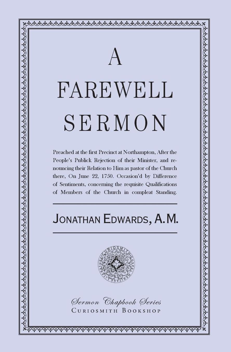 A Farewell Sermon