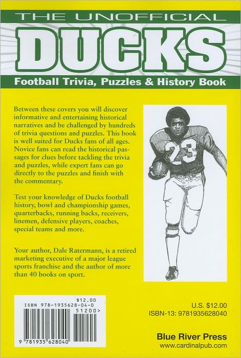 Unofficial Ducks Football Trivia, Puzzle & History Book