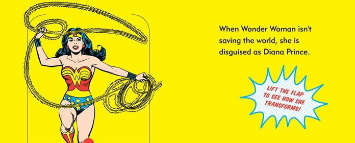 My First Wonder Woman Book: Touch and Feel