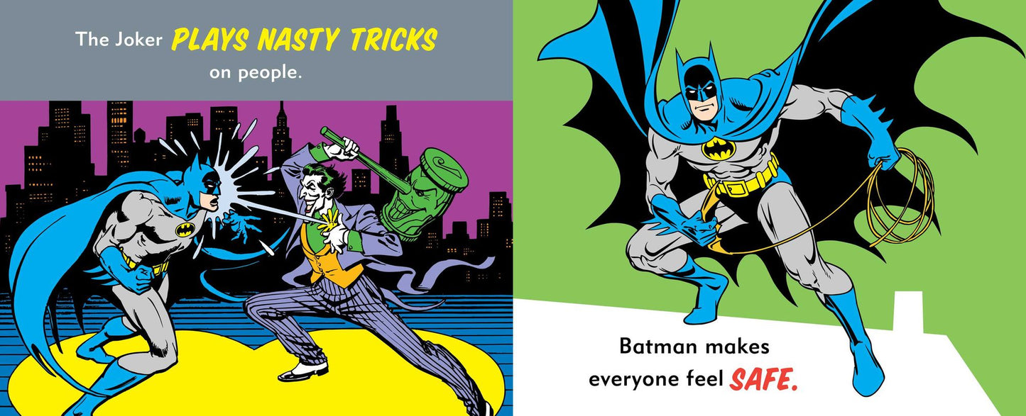 DC Super Heroes: My First Book of Super Villains: Learn the Difference Between Right and Wrong!