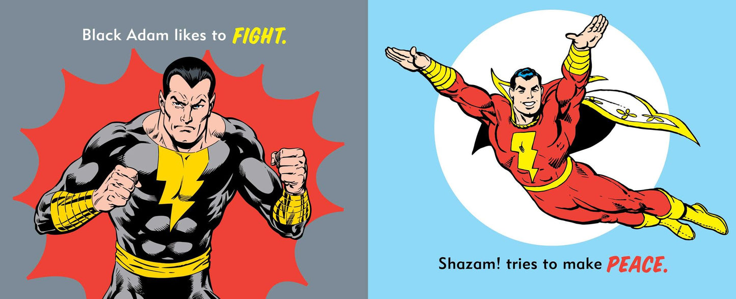 DC Super Heroes: My First Book of Super Villains: Learn the Difference Between Right and Wrong!