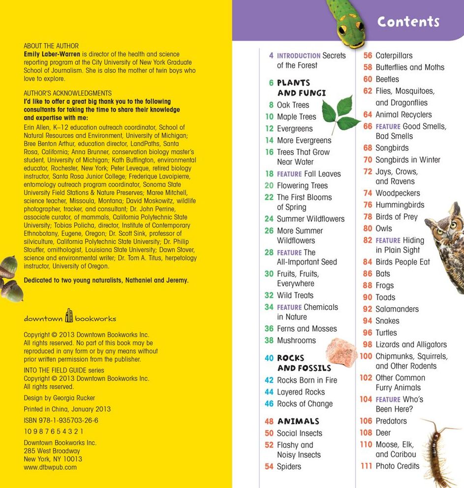 A Walk in the Woods: Into the Field Guide