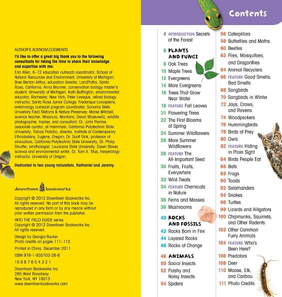 A Walk in the Woods: Into the Field Guide