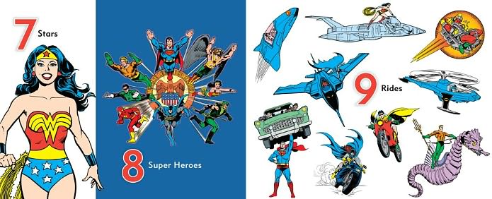 DC Super Heroes ABC 123