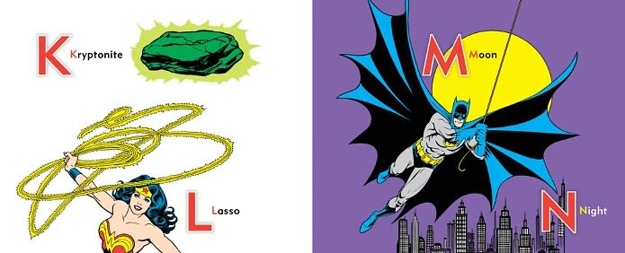 DC Super Heroes ABC 123