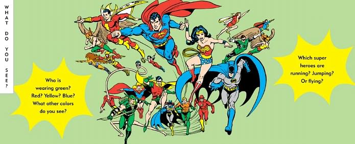 DC Super Heroes Colors, Shapes & More!