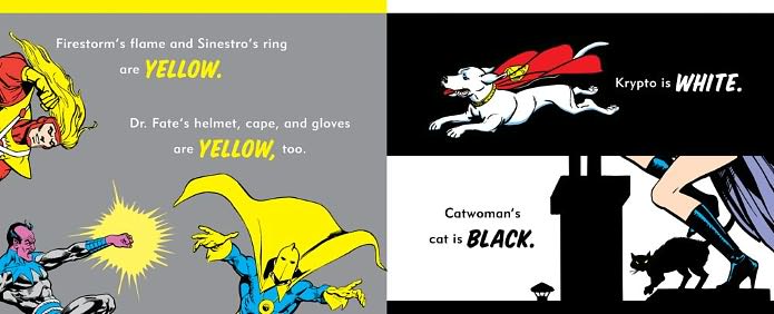 DC Super Heroes Colors, Shapes & More!
