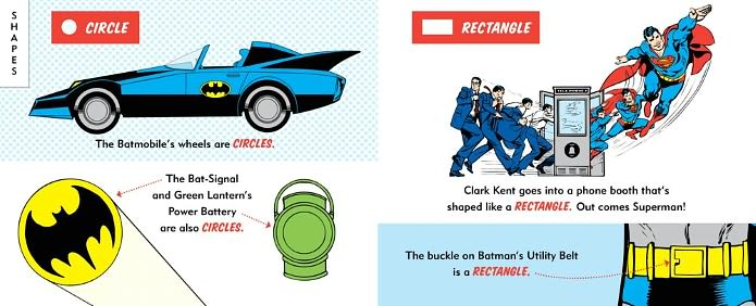 DC Super Heroes Colors, Shapes & More!
