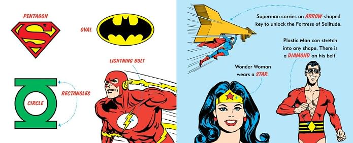 DC Super Heroes Colors, Shapes & More!