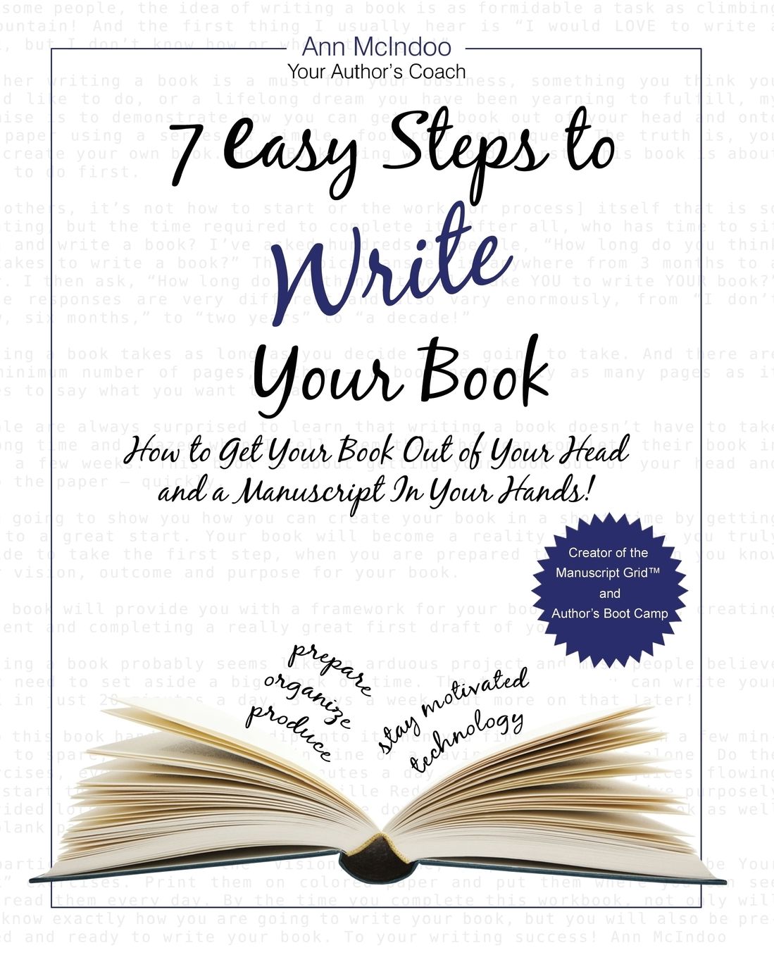 7 Easy Steps To Write Your Book