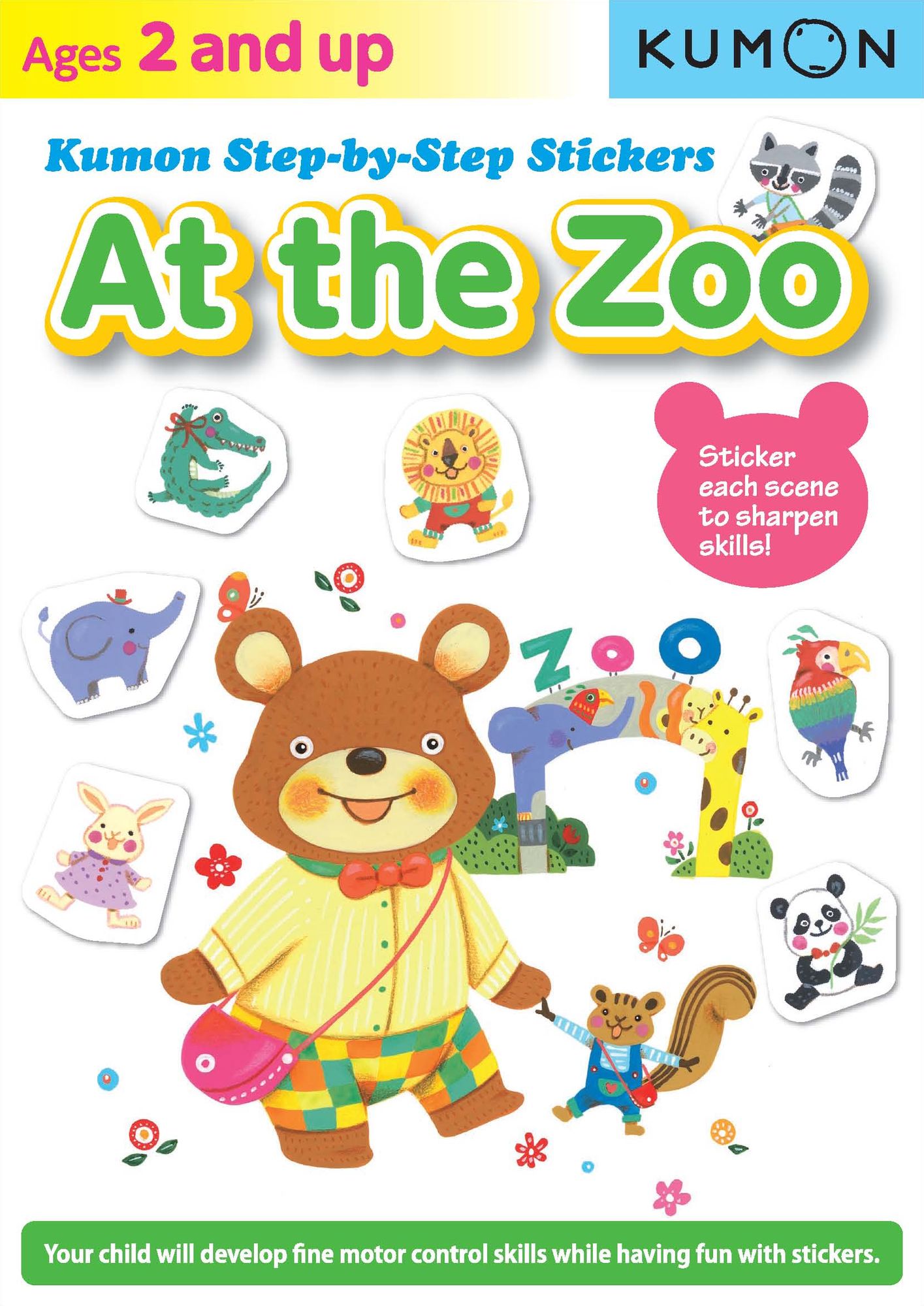 Step-by-Step Stickers At the Zoo