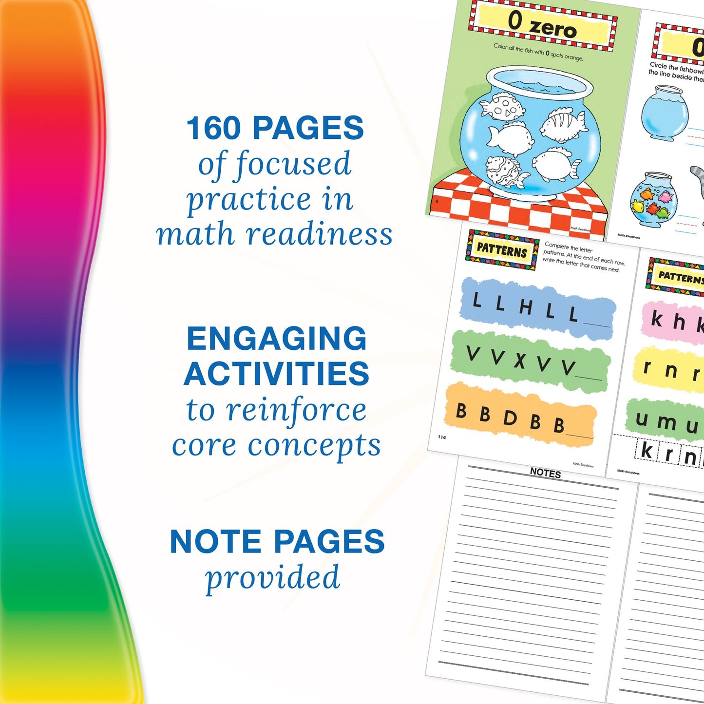 Spectrum Math Readiness, Grade Pre K