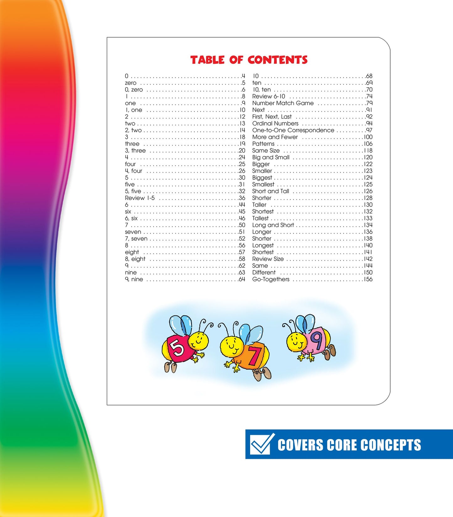 Spectrum Math Readiness, Grade Pre K