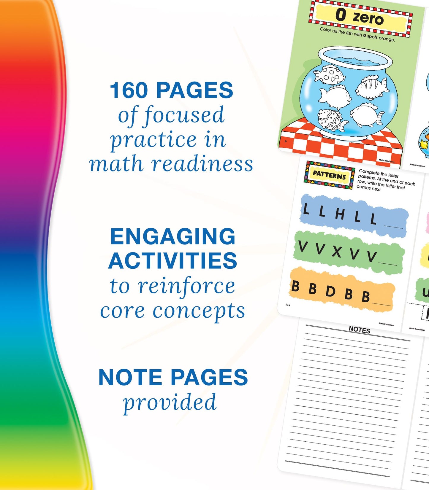 Spectrum Math Readiness, Grade Pre K