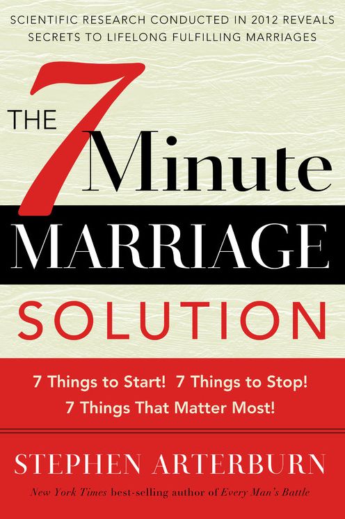 The 7-Minute Marriage Solution: 7 Things to Start! 7 Things to Stop! 7 Minutes That Matter Most! (Large Print -- QA test)