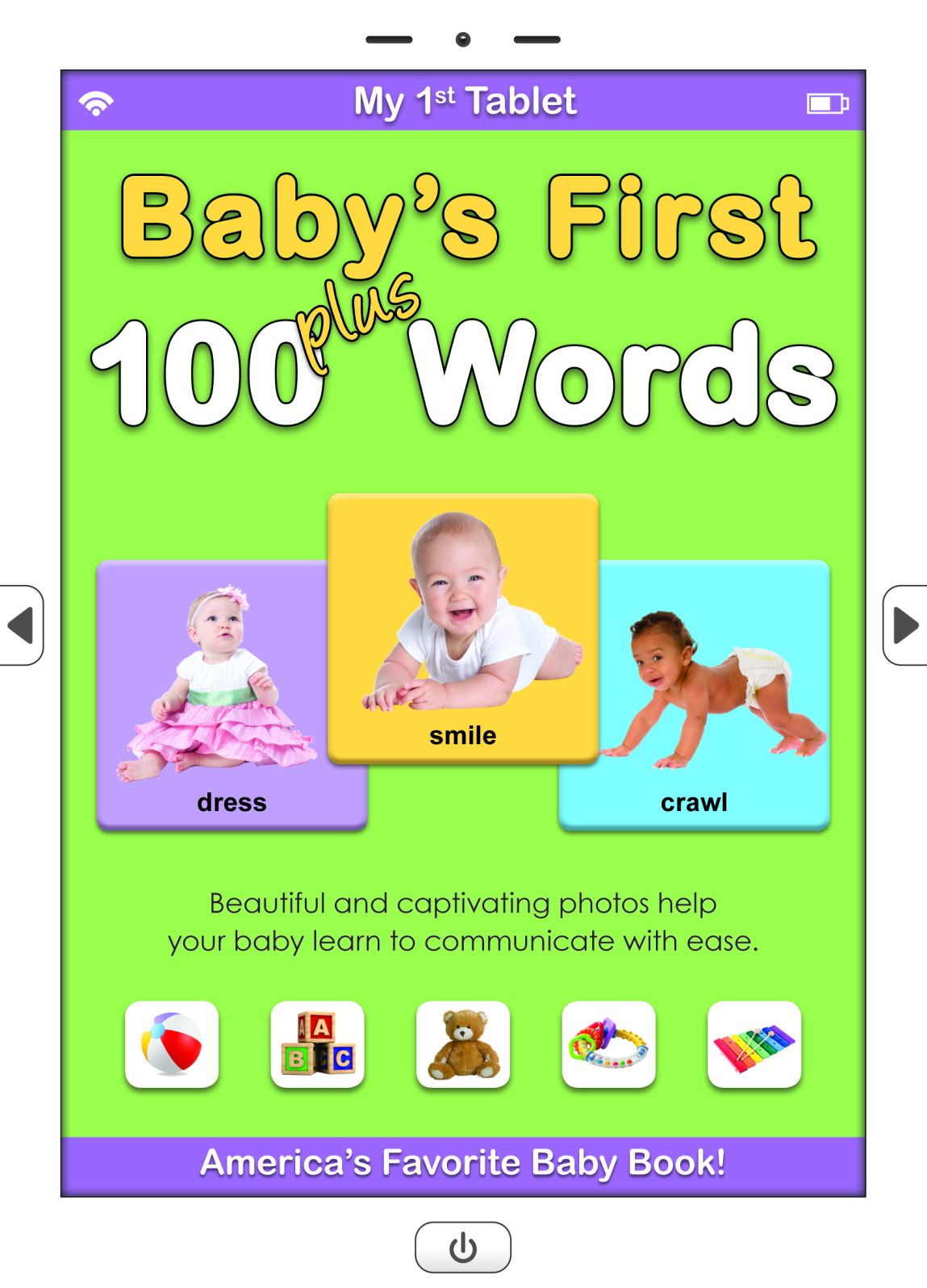 My 1st Tablet: Baby's First 100 Plus Words