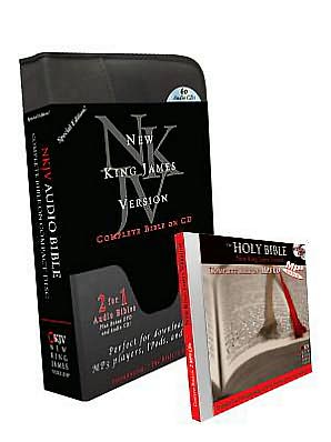 Eric Martin Bible-NKJV [With The Indestructible Book on DVD and Complete Bible on 2 High-Quality MP3]