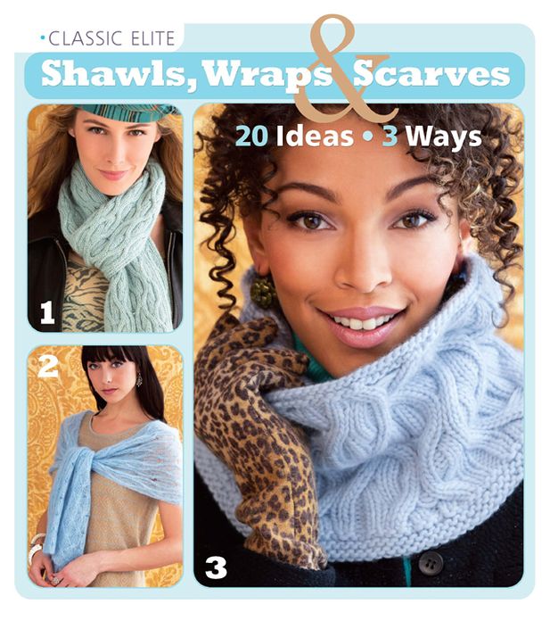 Classic Elite Shawls, Wraps
