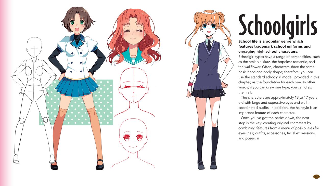 Master Guide to Drawing Anime: How to Draw Original Characters from Simple Templates