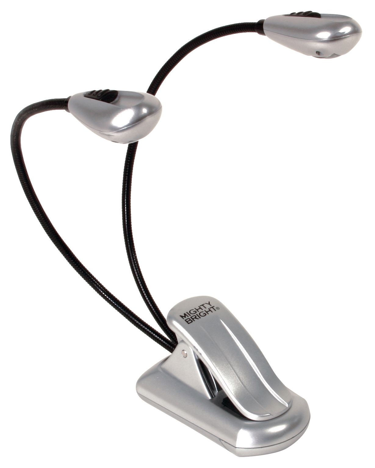DoubleFlex Book Light, Silver