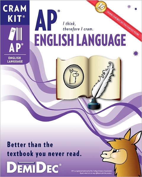 AP English Language Cram Kit: A Last-Minute Study Guide for the AP English Language Exam