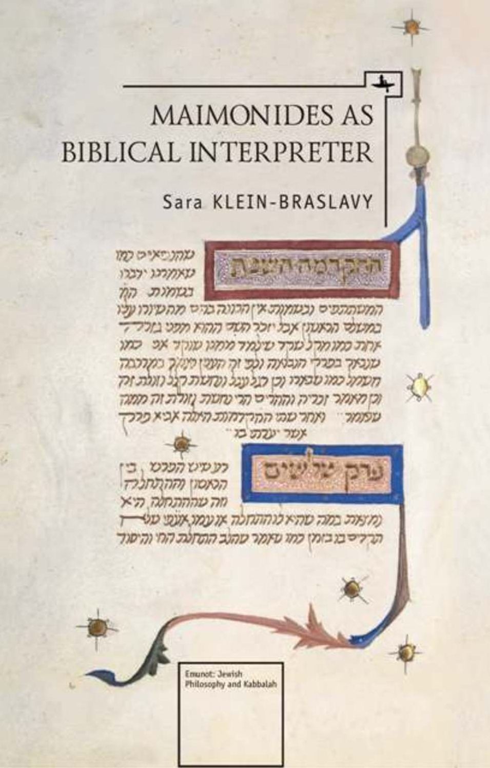 Maimonides As A Biblical Interpreter