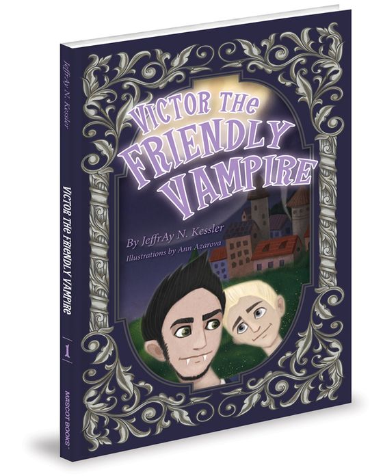 Victor Finds a New Friend (Victor the Friendly Vampire Series, Book 1)