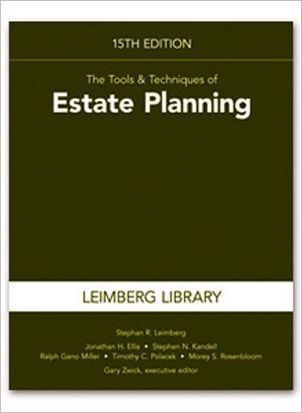 The Tools & Techniques of Estate Planning