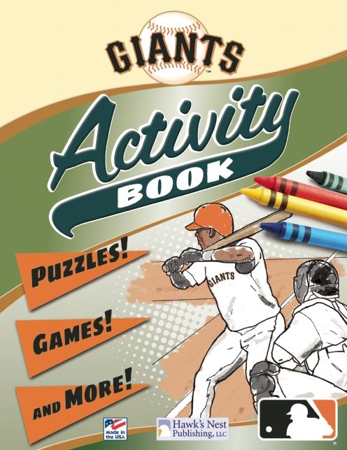 Giants Activity Book: Puzzles! Games! and More!