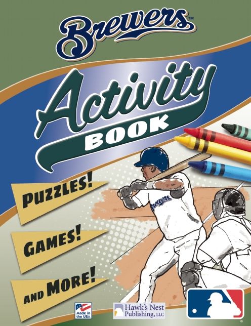 Brewers Activity Book: Puzzles! Games! and More!