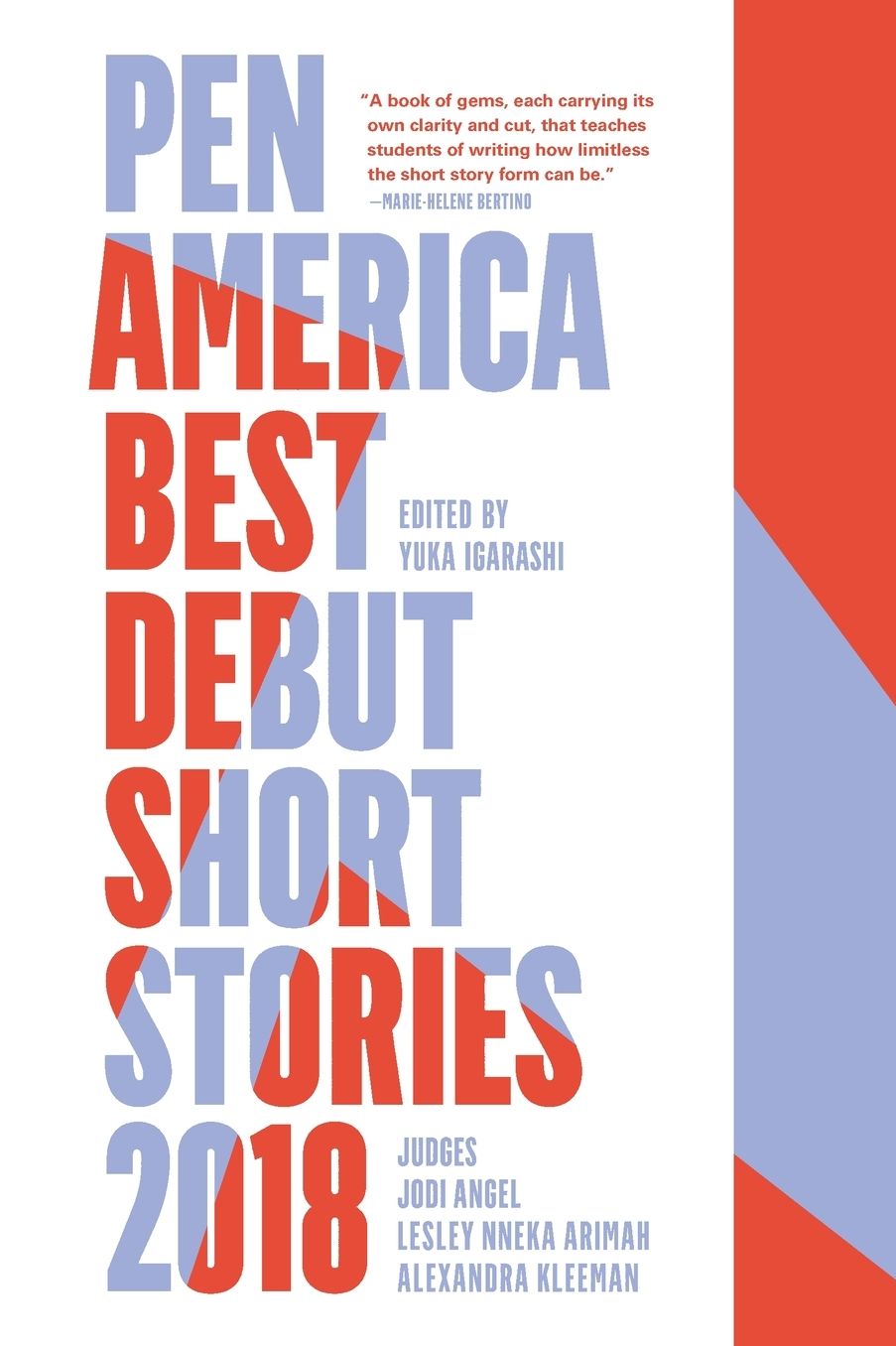 Pen America Best Debut Short Stories 2018