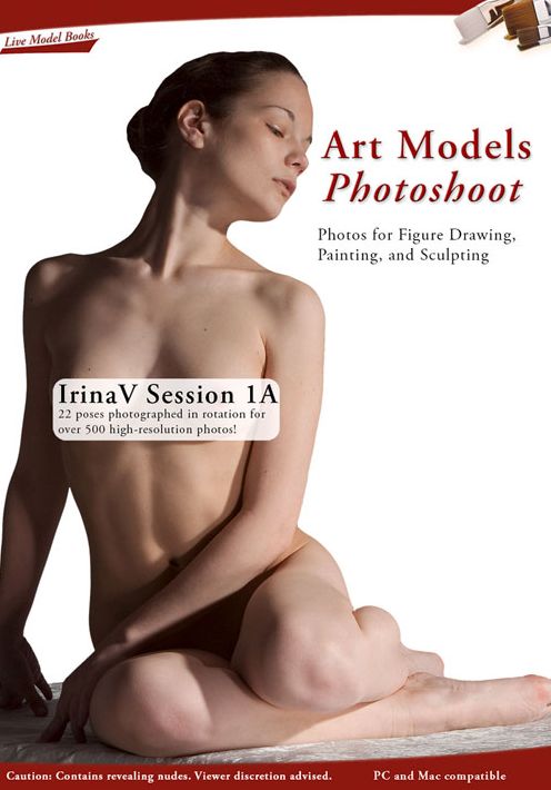 Art Models Photoshoot IrinaV 1A Session