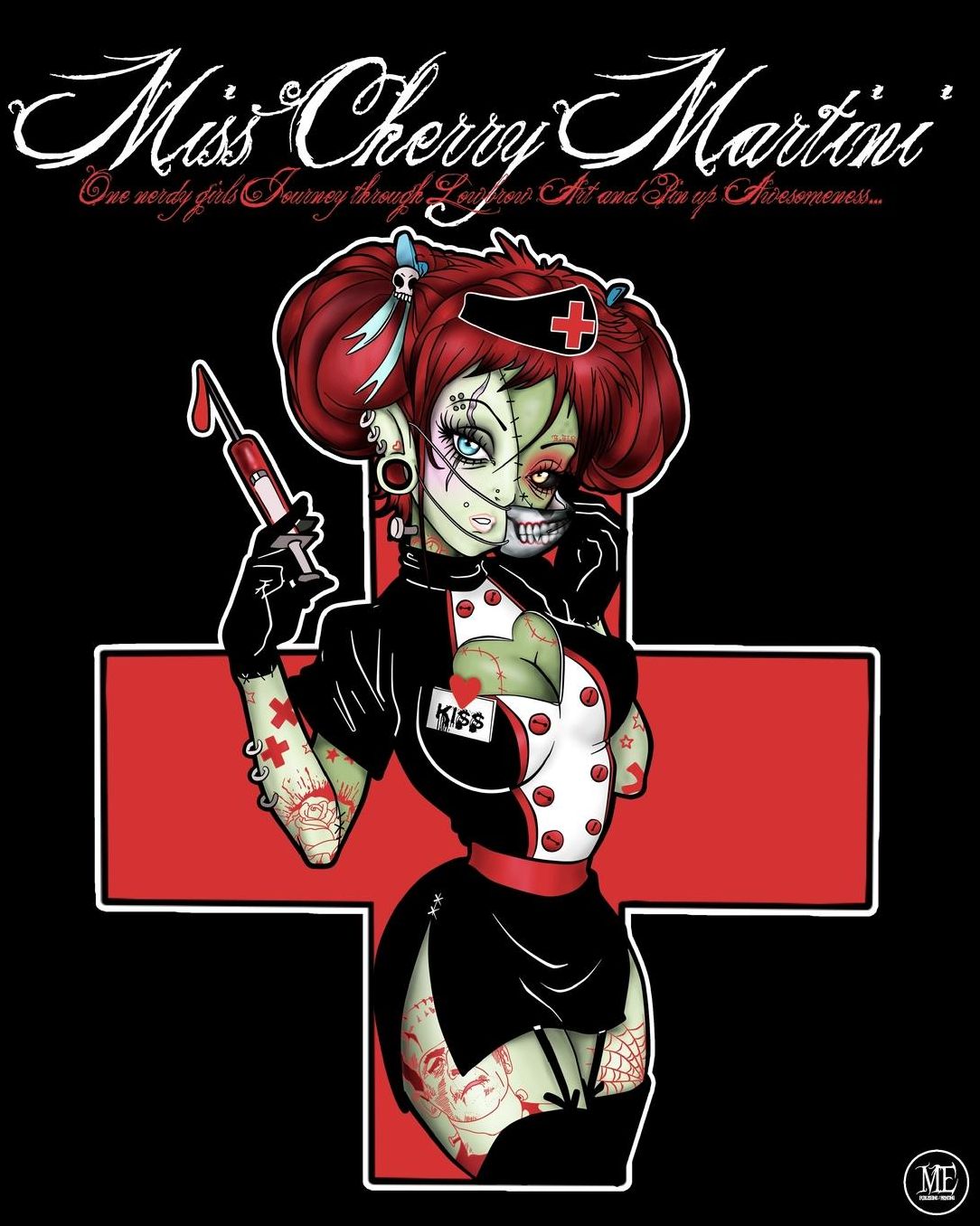 Miss Cherry Martini: One Nerdy Girls Journey Through Lowbrow Art and Pin Up Awesomeness...