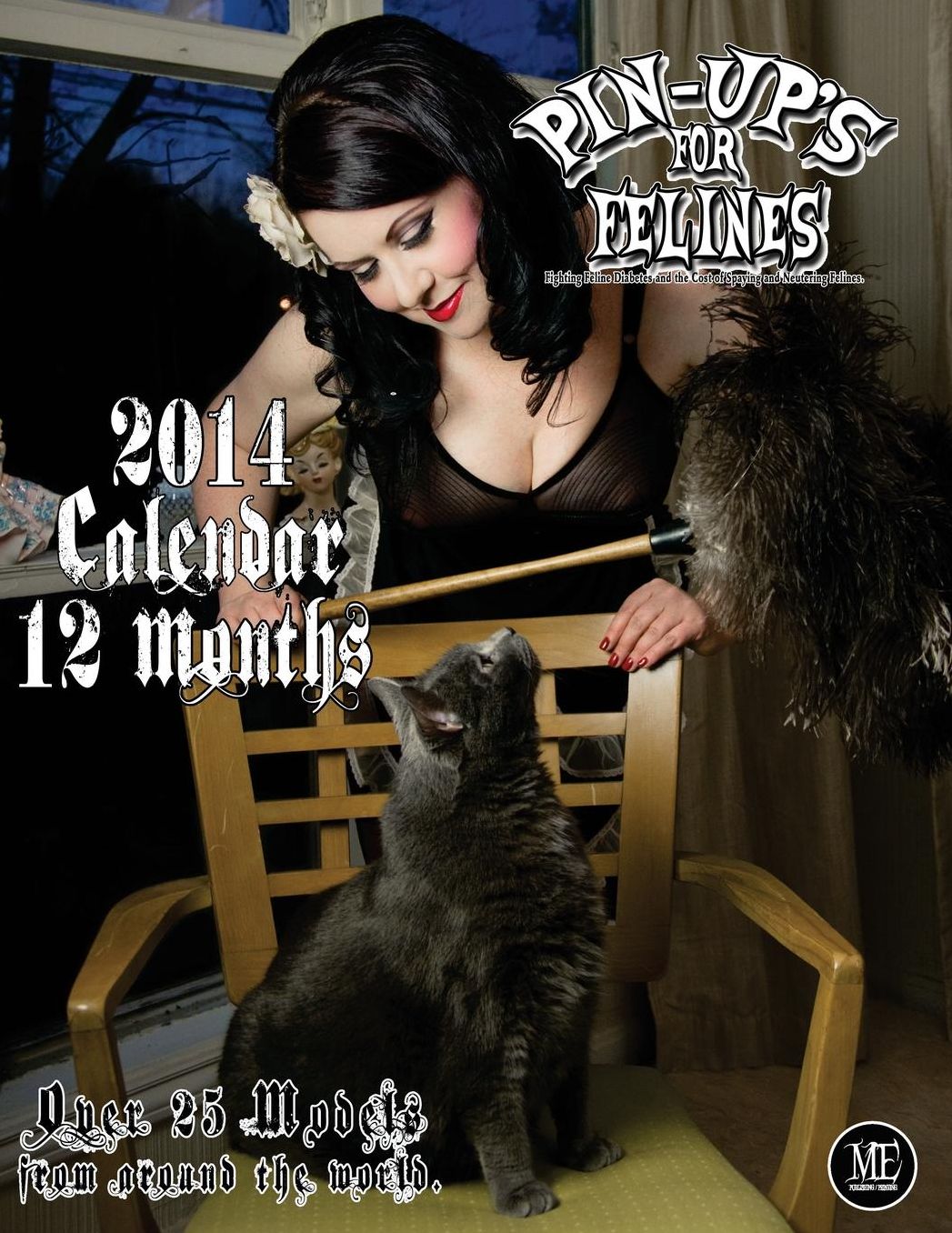 Pin-Up's For Felines 2014 Calendar