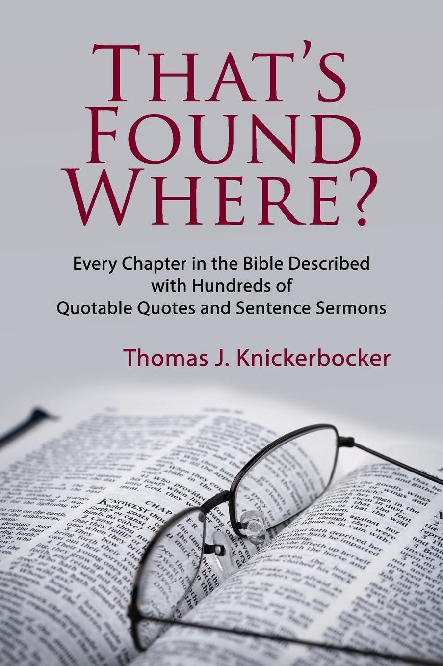 That's Found Where?