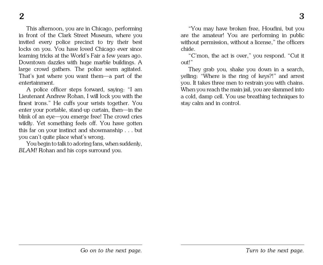 Choose Your Own Adventure Spies: Harry Houdini