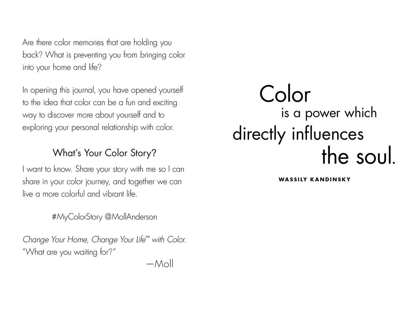 What's Your Color Story?: A Guided Journal Coloring Book to Spark Your Creative Energy and Ignite Your Love of Color