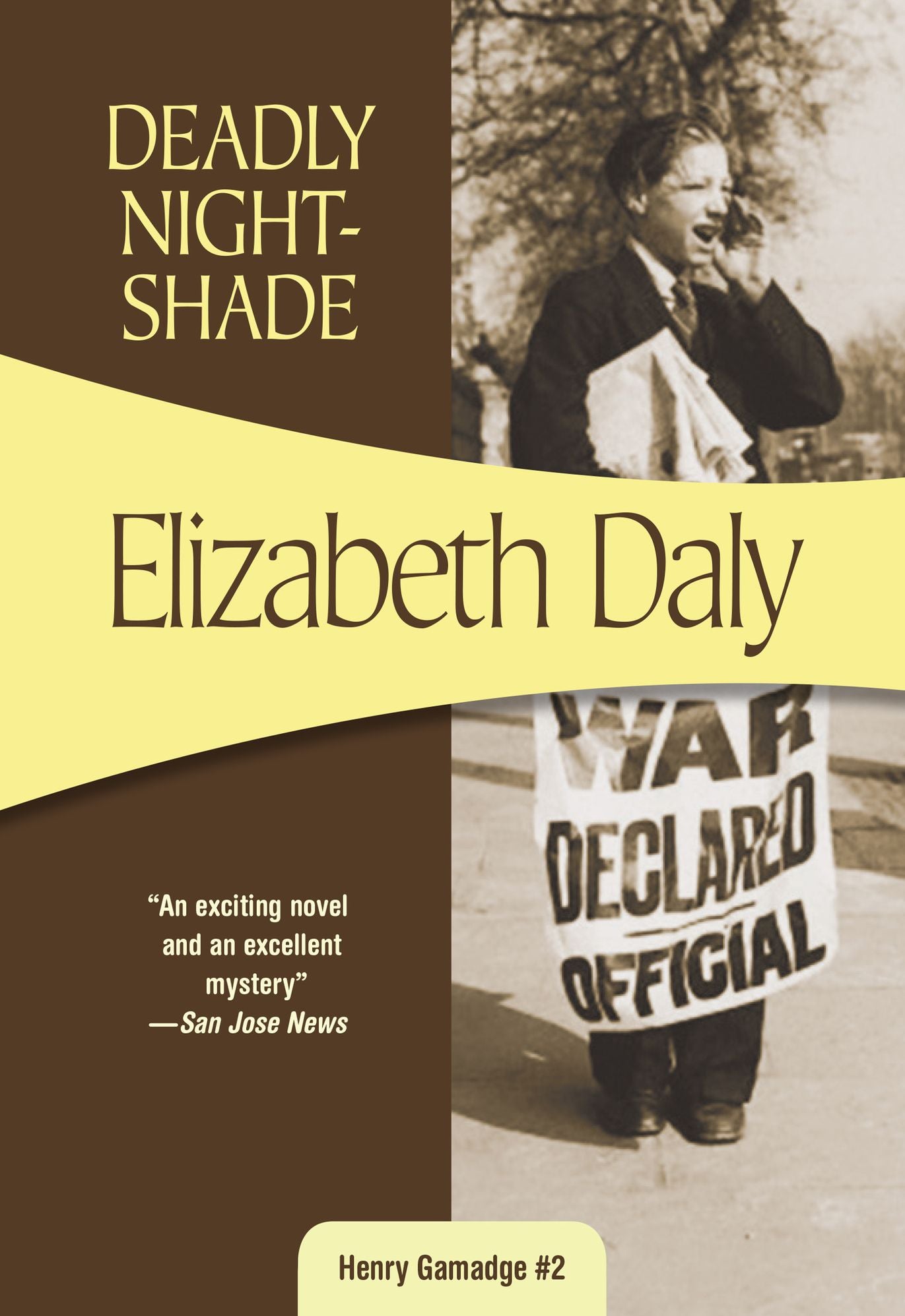 Deadly Nightshade (Henry Gamadge Series #2)