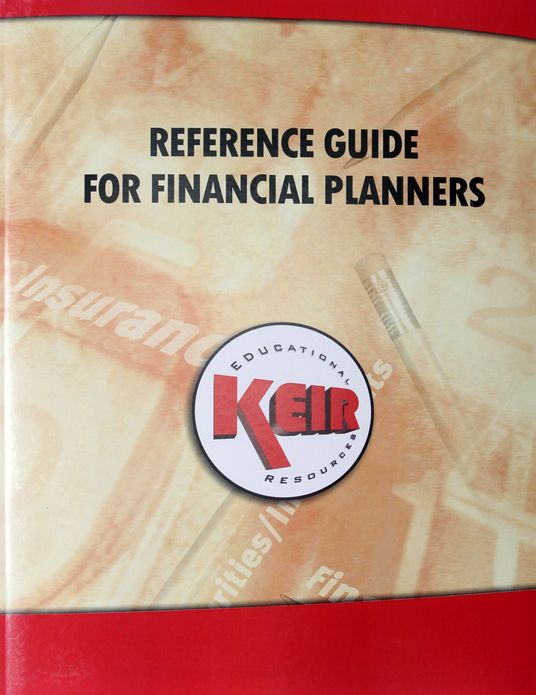 Reference Guide for Financial Planners 2012: Financial Planners Desk Reference 2012