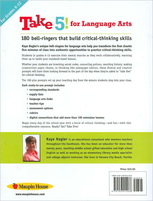 Take Five! for Language Arts