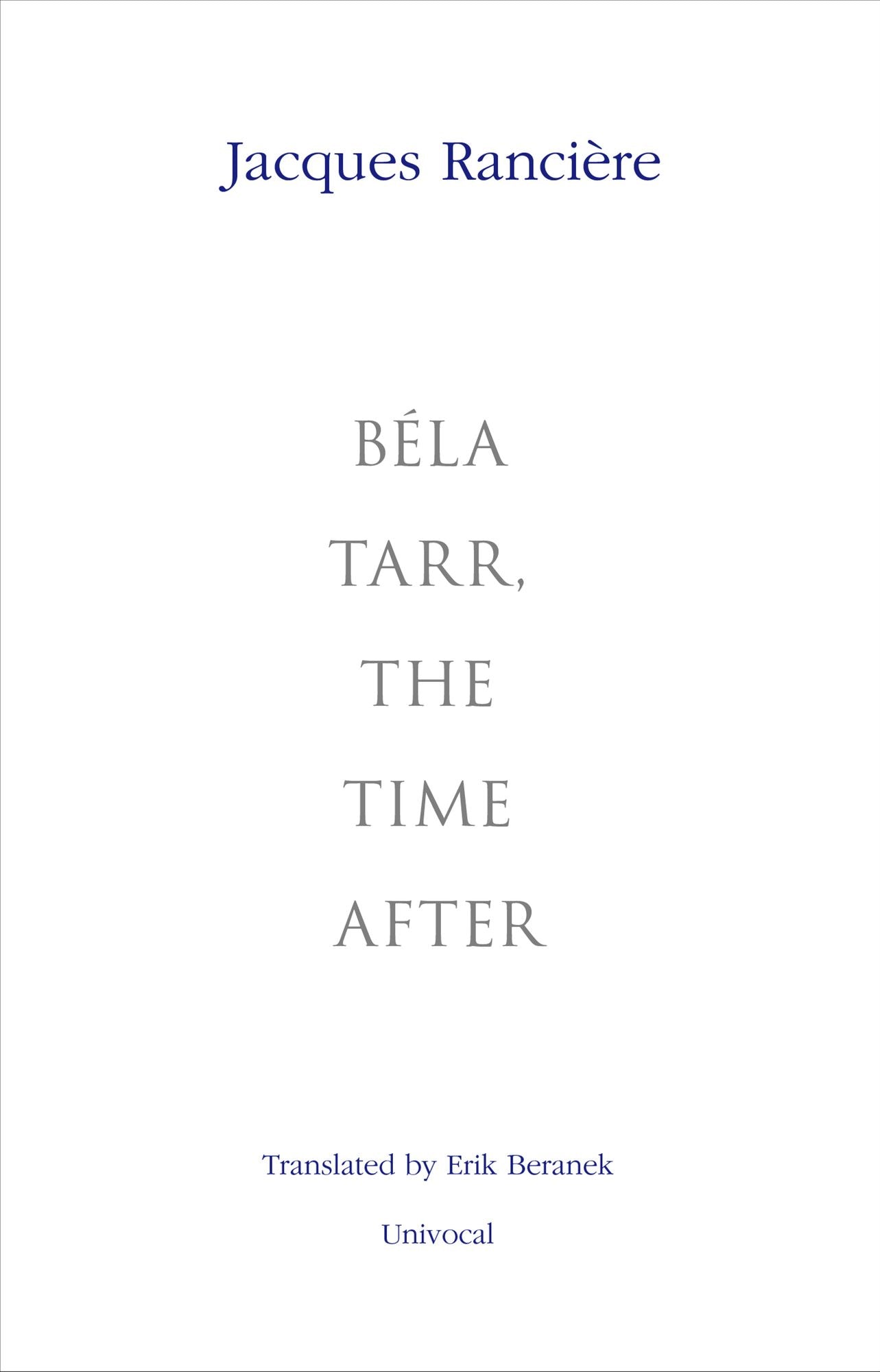Béla Tarr, the Time After