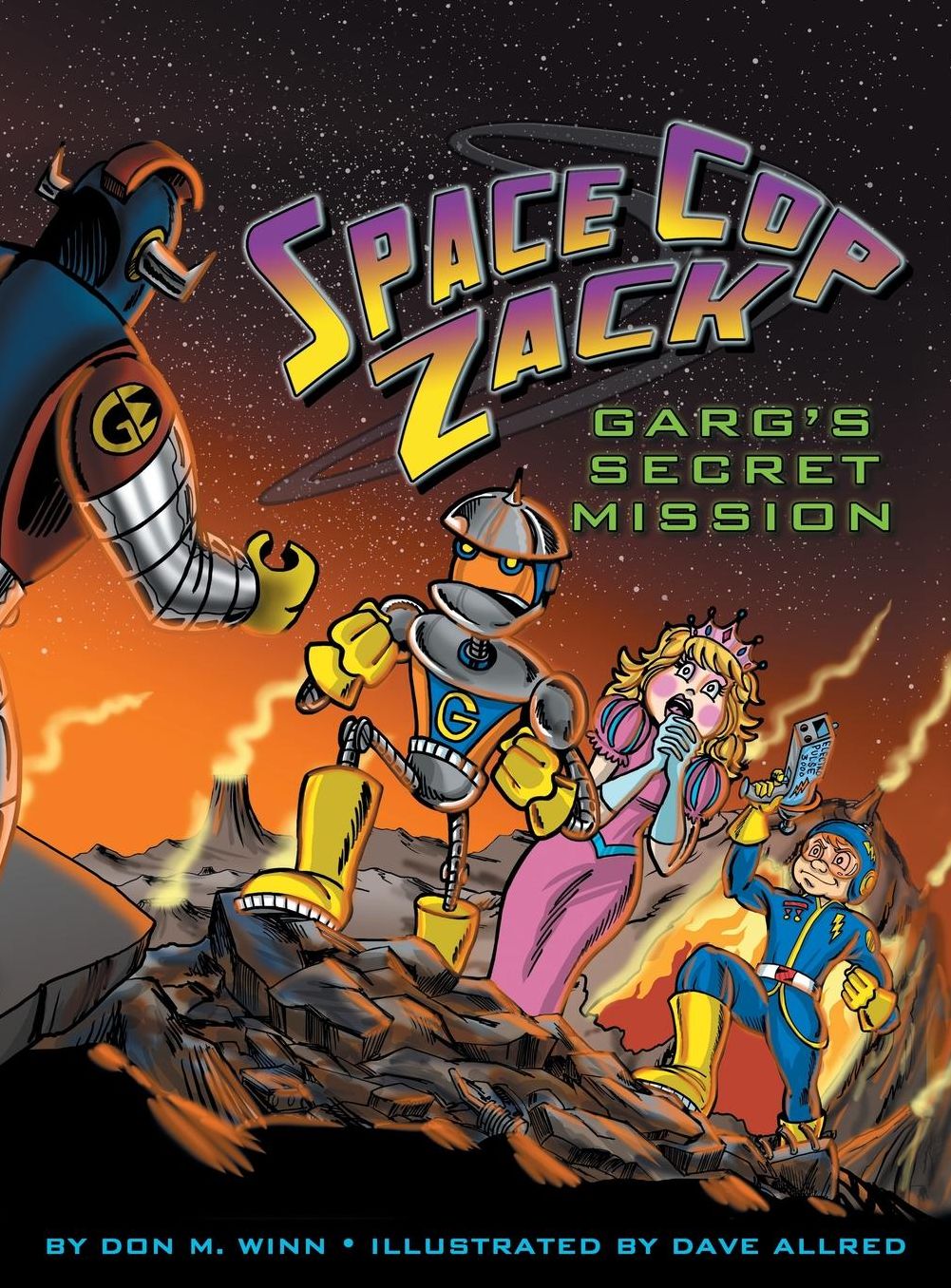 Space Cop Zack: GARG's Secret Mission