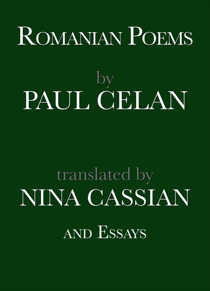 Romanian Poems by Paul Celan and Essays