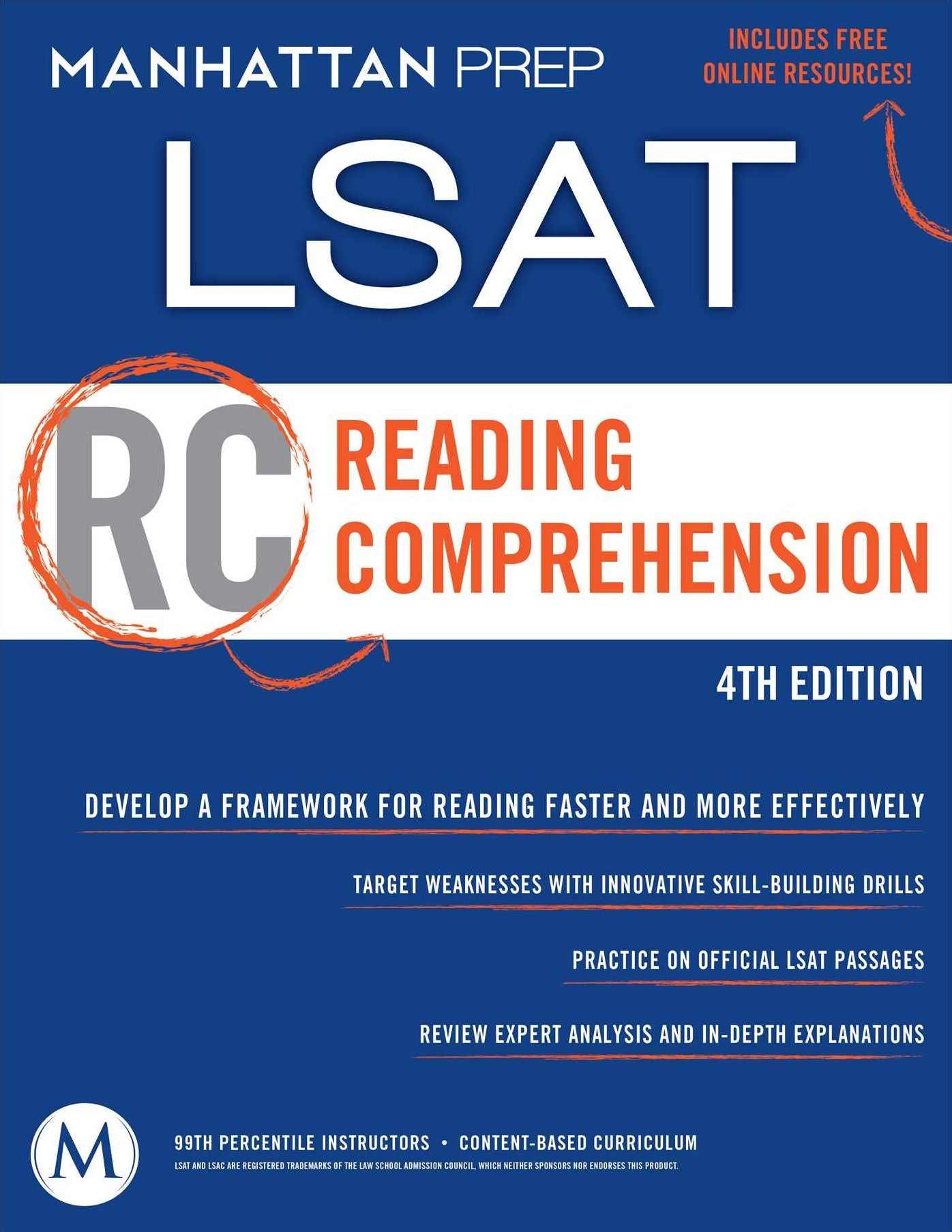 Reading Comprehension LSAT Strategy Guide, 4th Edition