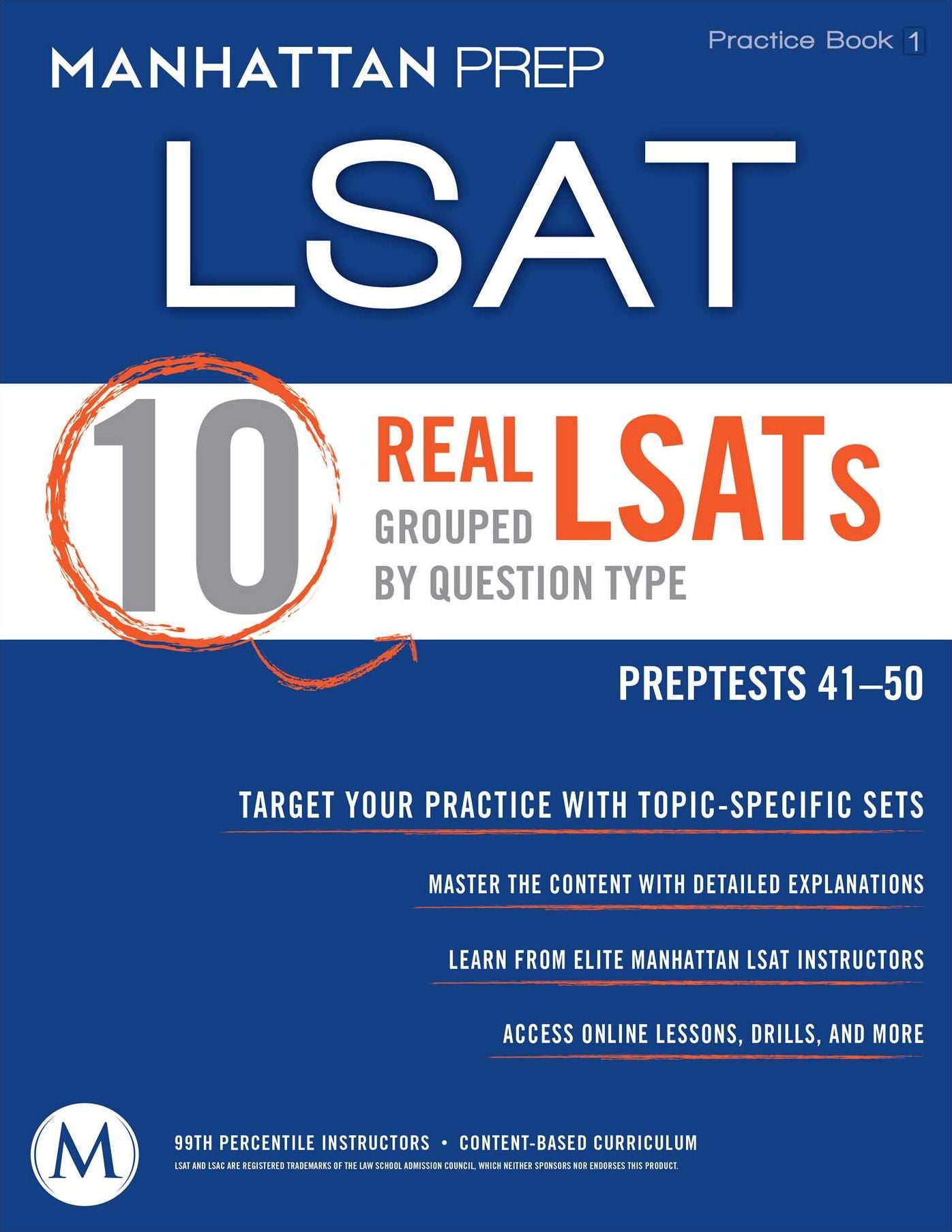 10 Real LSATs Grouped by Question Type