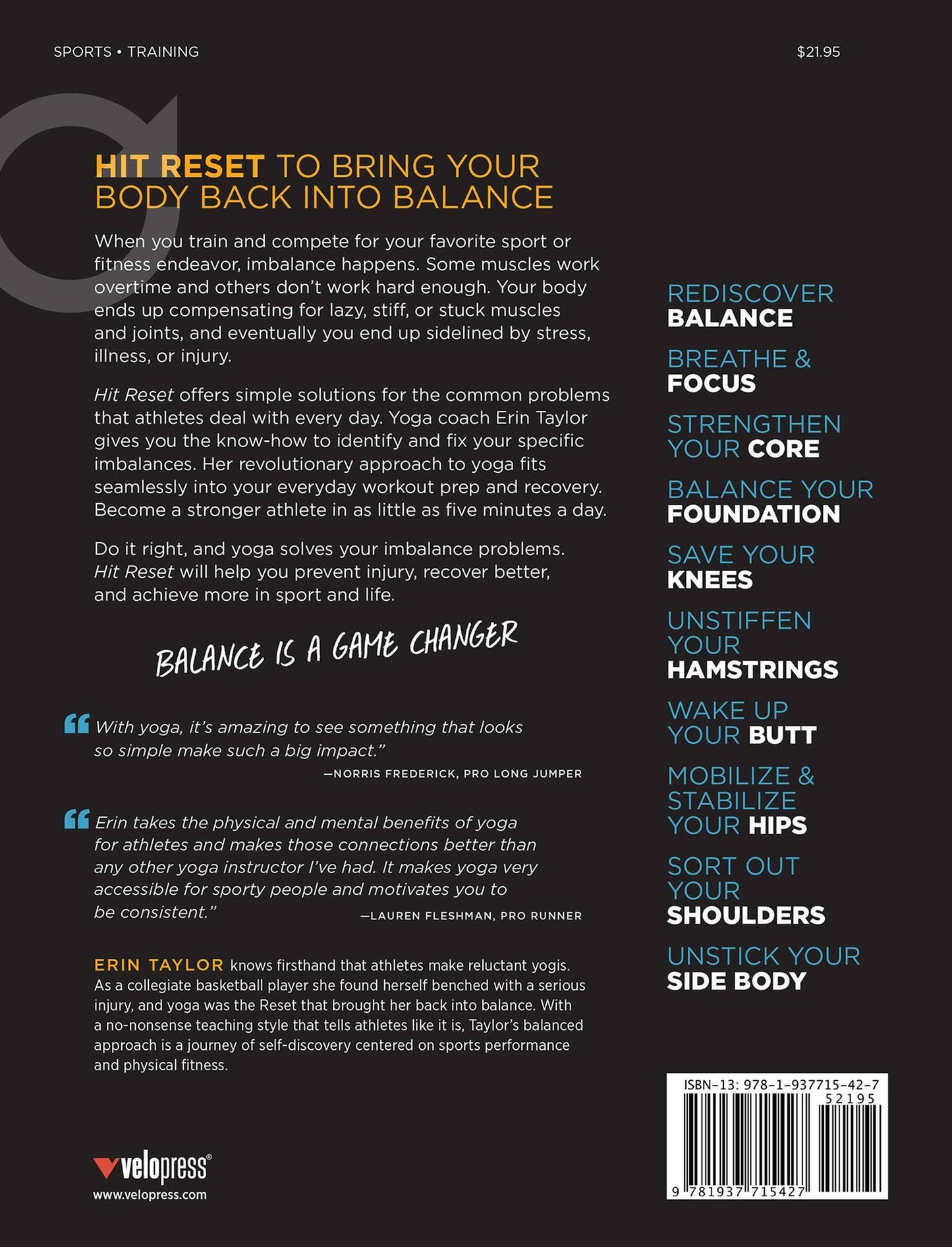 Hit Reset: Revolutionary Yoga for Athletes