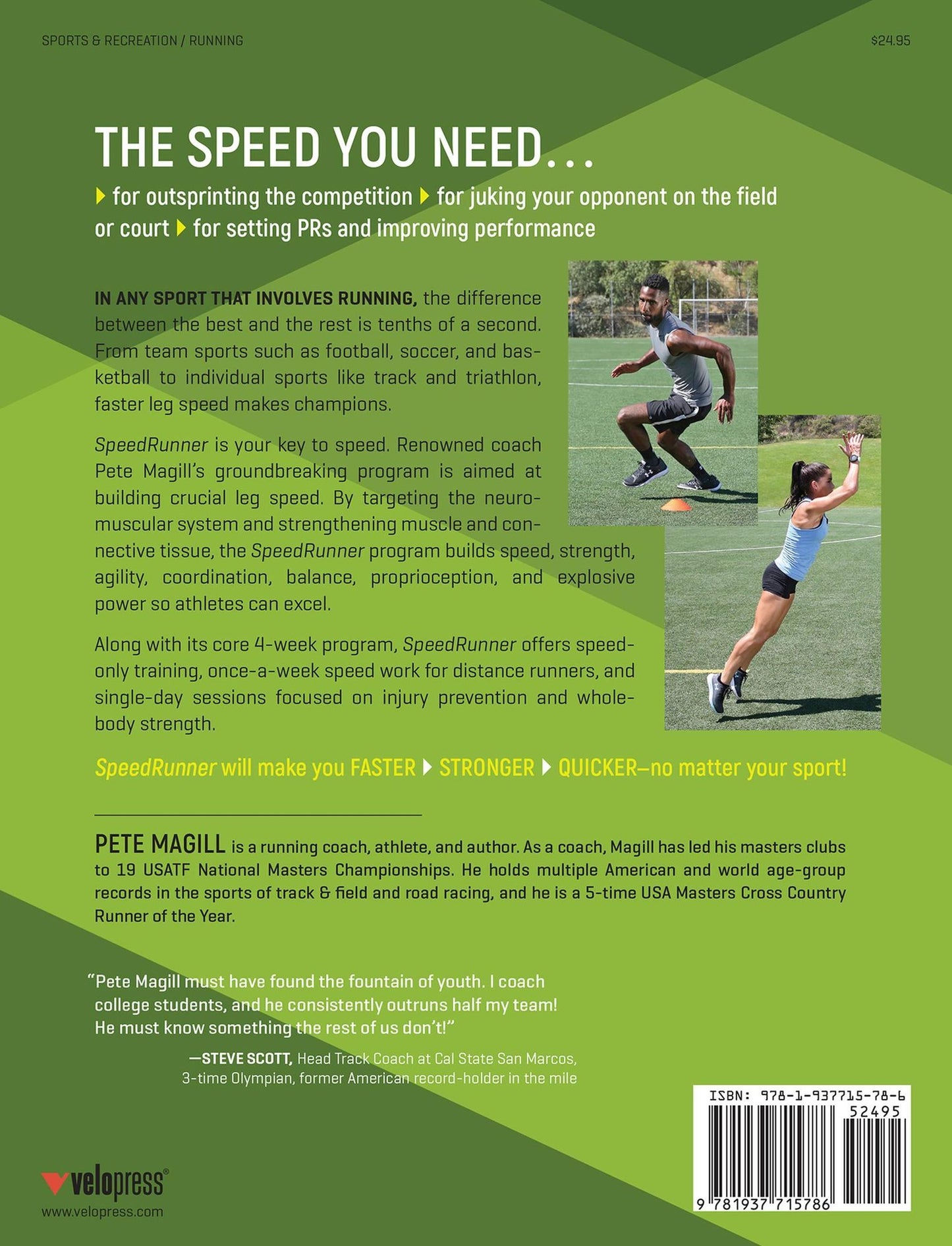 Speedrunner: Four Weeks to Your Fastest Leg Speed