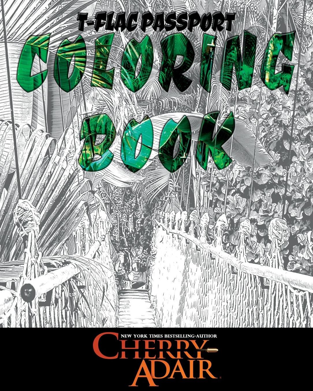 T-FLAC Passport Coloring Book