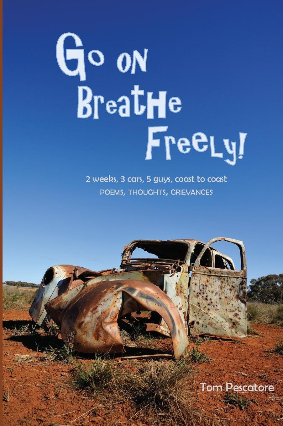 Go On, Breathe Freely: 2 weeks, 3 cars, 5 guys, coast to coast