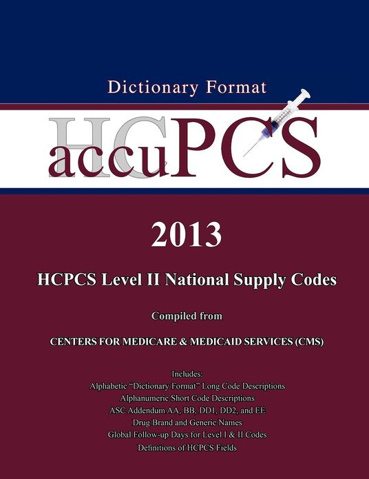 2013 AccuPCS HCPCS